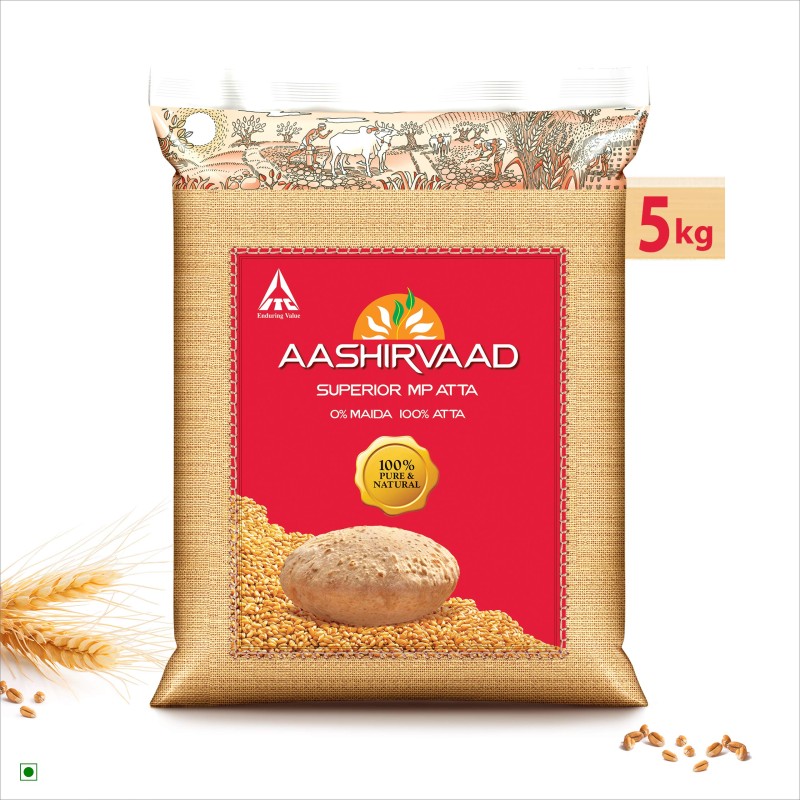 Aashirvaad shudh chakki whole wheat Atta(5kg)
