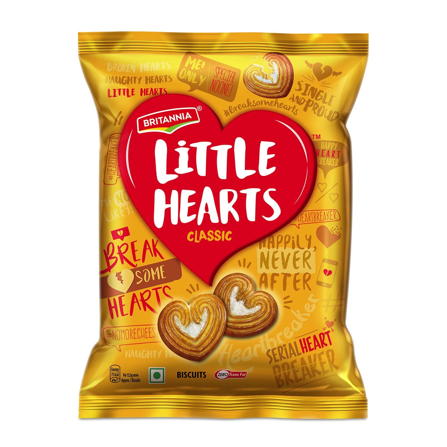 Britannia Little Hearts Classic Biscuits